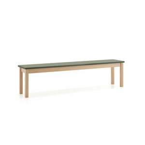 Lavice ZET, 1800x360 mm, tmavě zelená