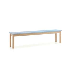 Lavice ZET, 1800x360 mm, blankytně modrá