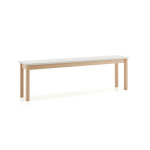 Lavice ZET, 1800x440 mm, bílá