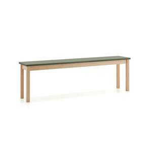 Lavice ZET, 1800x440 mm, tmavě zelená