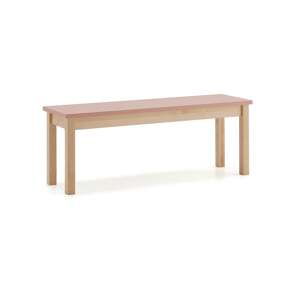 Lavice ZET, 1200x440 mm, tmavě růžová