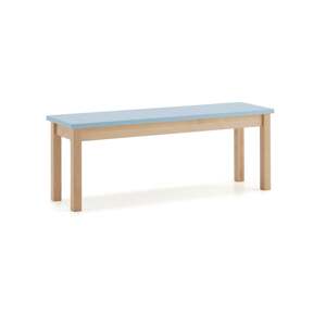 Lavice ZET, 1200x440 mm, blankytně modrá