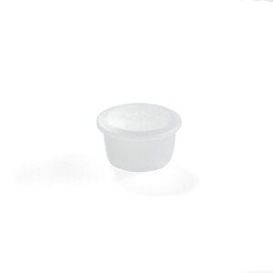 Plastová záslepka CLASSIC, do ventilační trubky, Ø15 mm, průhledná